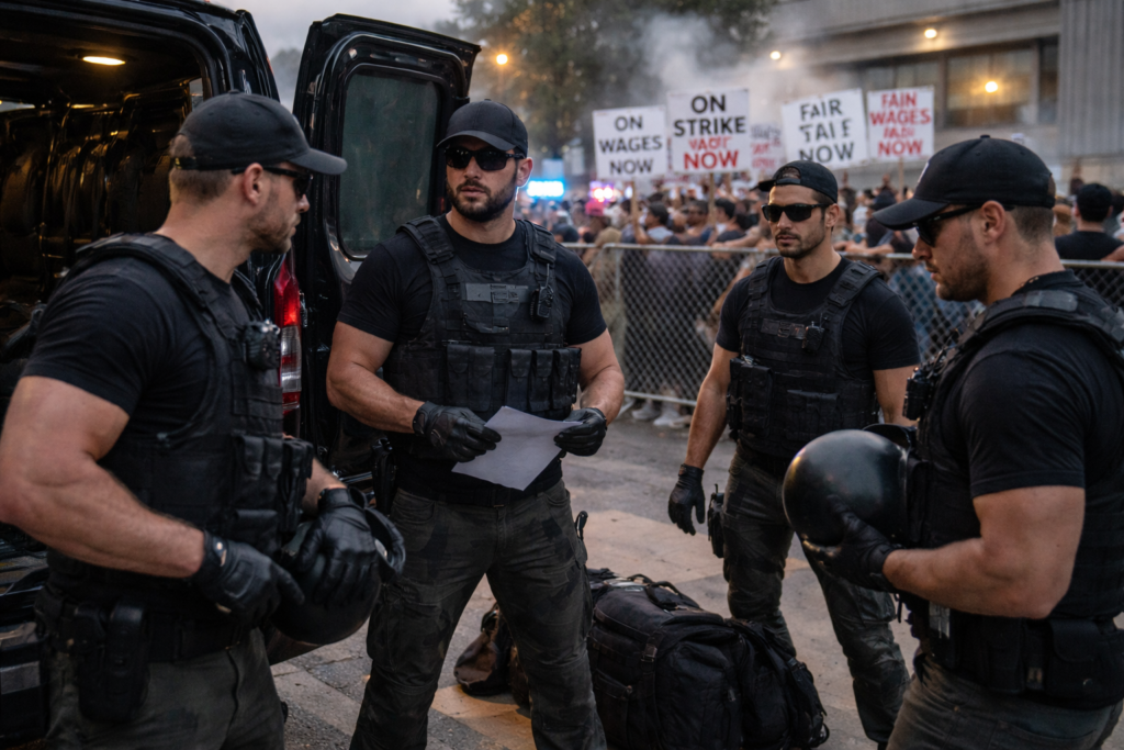 strikebreaking firms